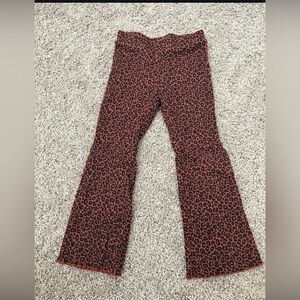 H&M Leopard Print Kids Flared Bottoms